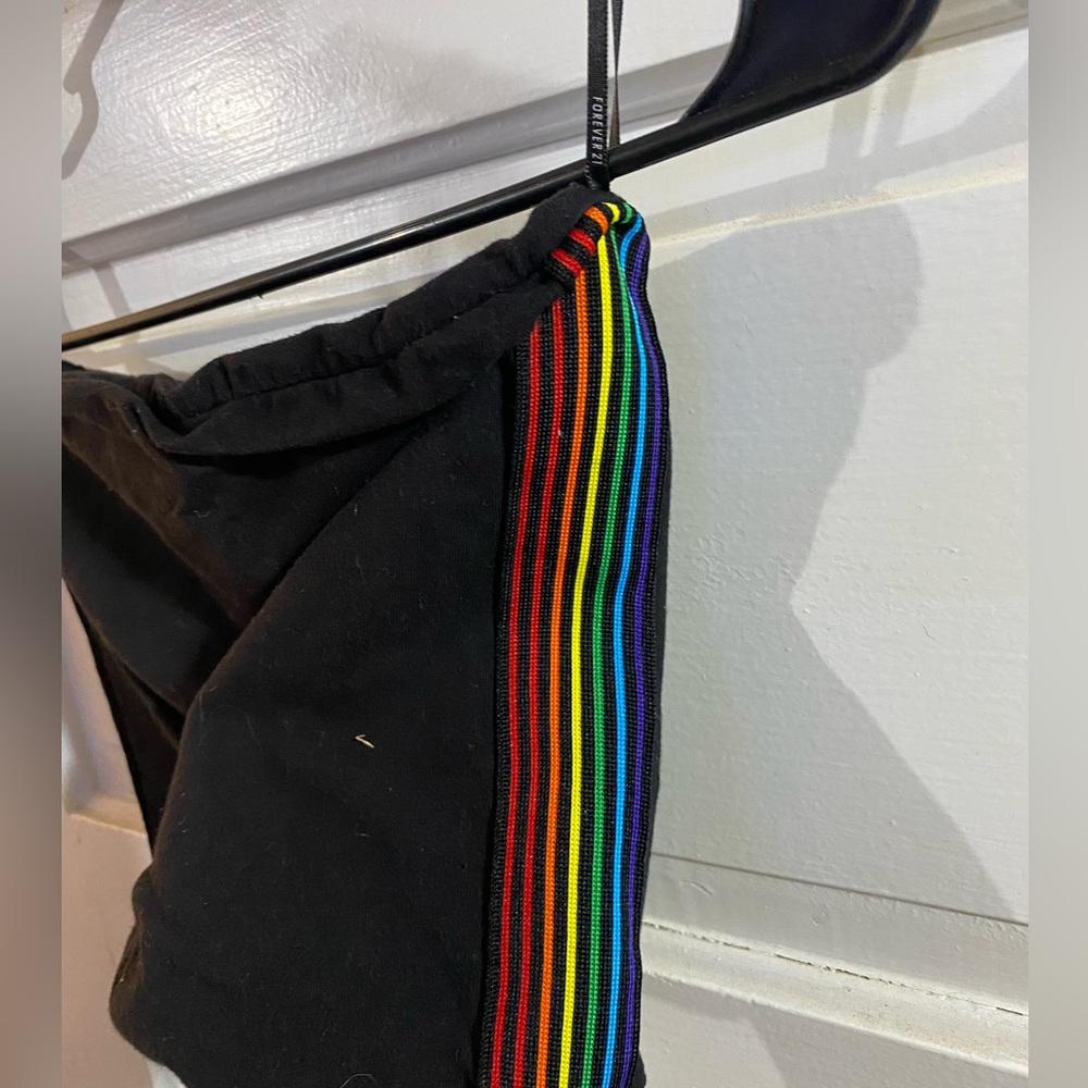Rainbow crop top